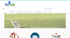 Desktop Screenshot of infseg.cl